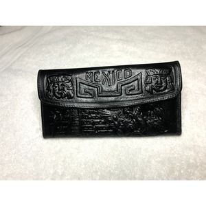 Black Leather Clutch